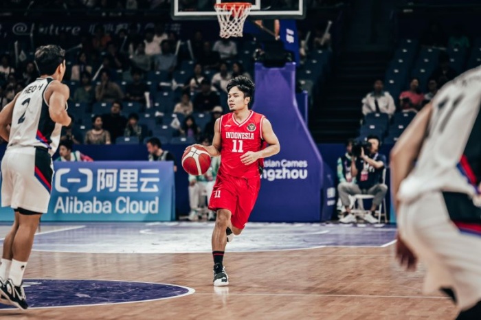 Pemain timnas basket putra Indonesia, Yudha Saputera. (Antara/HO-Perbasi) - Image