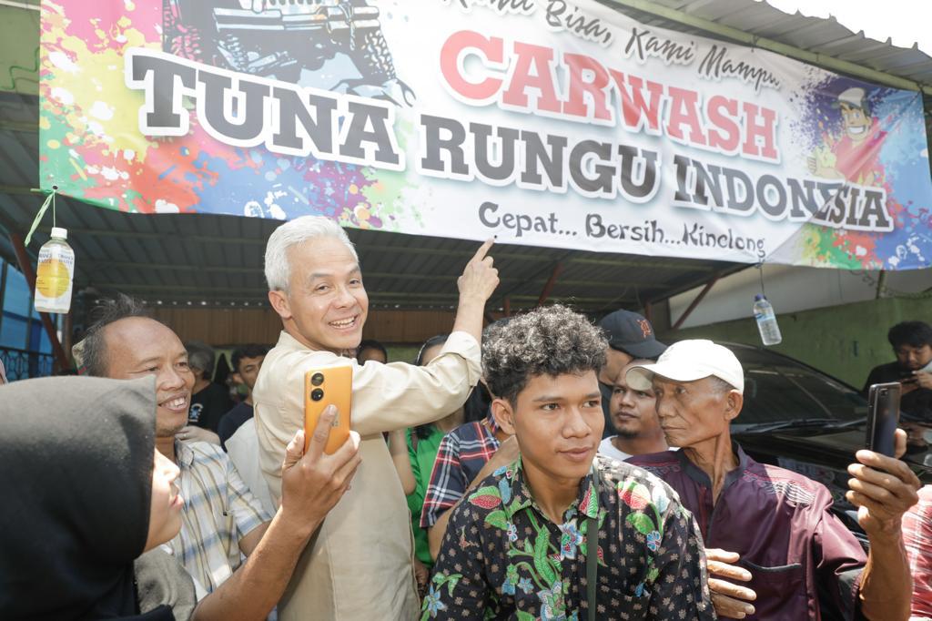 Bakal calon presiden (Bacapres) Ganjar Pranowo. (Tim Ganjar untuk JawaPos.com) - Image