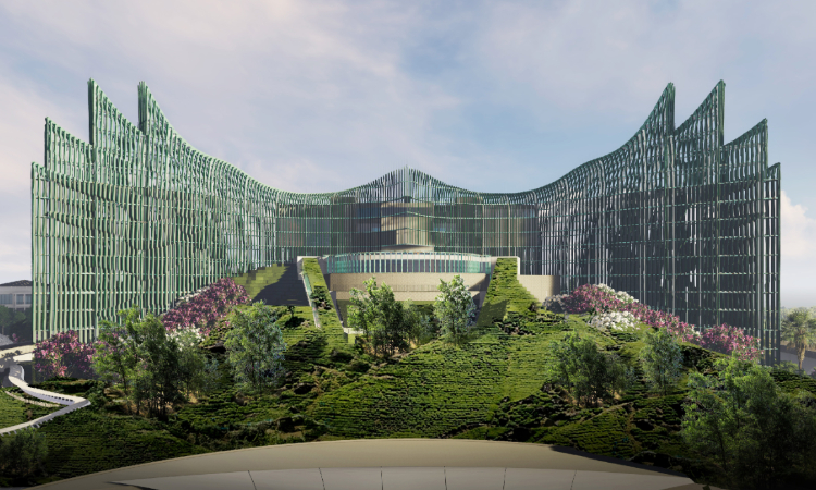 Desain Istana Kepresidenan di IKN dan Ikoniknya Garuda (Sumber kemenparekraf.go.id) - Image