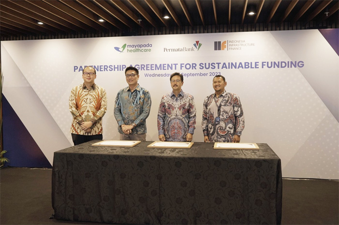 Penandatanganan fasilitas pendanaan berjangka senior dengan total nilai Rp 500 Miliar untuk Mayapada Healthcare Group dari PT Indonesia Infrastructure Finance (IIF). - Image