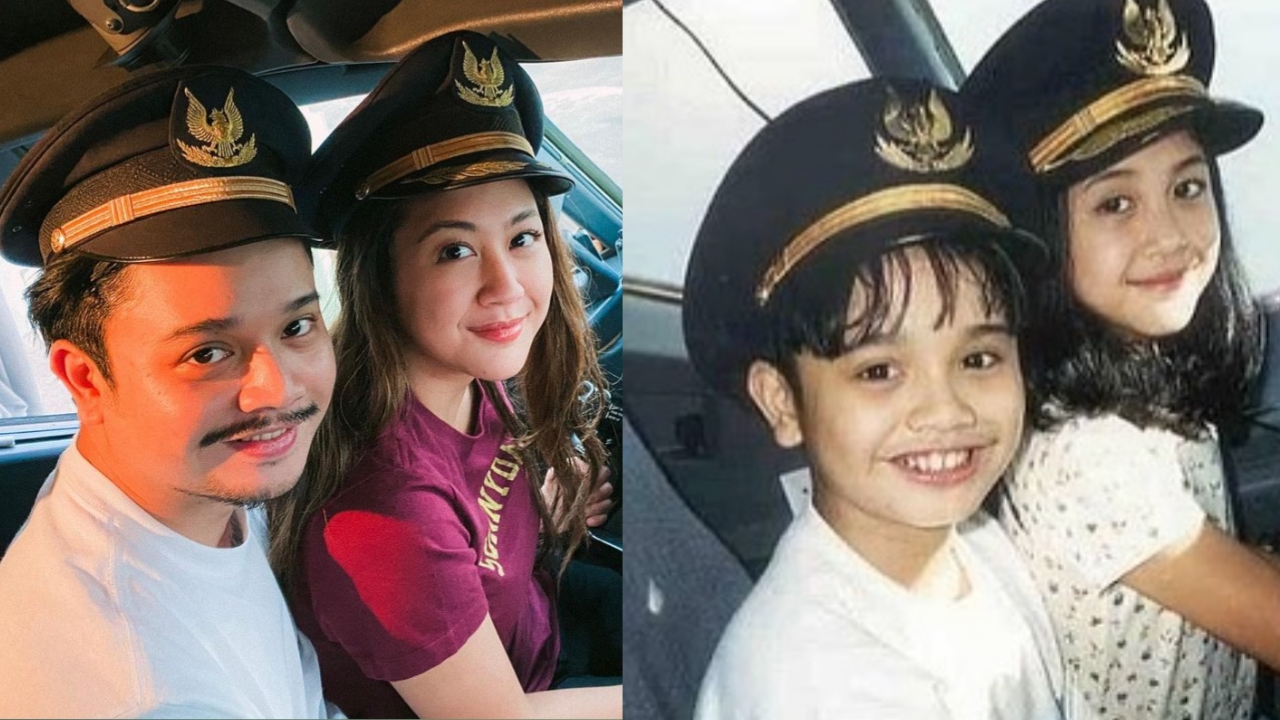Wajah Sherina Munaf dan Derby Romero dinilai tidak berubah sejak anak-anak hingga sekarang. (Instagram: sherinamunaf) - Image