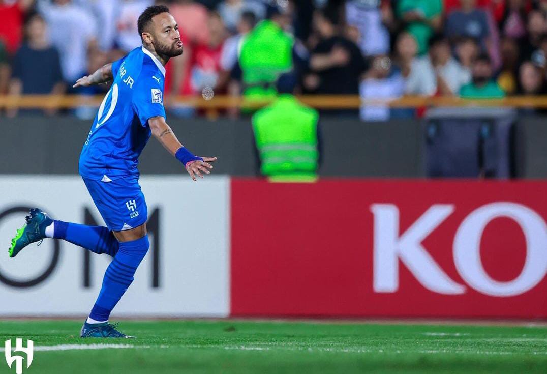 Akun resmi instagram Al Hilal (@alhilal), Neymar pemain bintang Al Hilal - Image