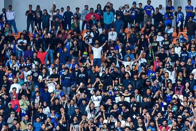 Ilustrasi pendukung Persib Bandung, Bobotoh. (Instagram/@persib) - Image