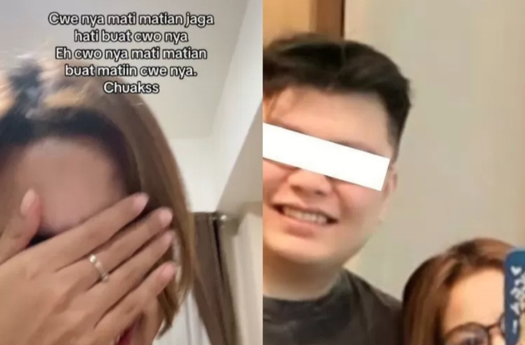 Unggahan terakhir Dini Sera Afrianti, wanita tewas diduga dianiaya anak anggota DPR RI. (Sumber: Kolase TikTok @bebyandine dan Instagram @frix.id) - Image