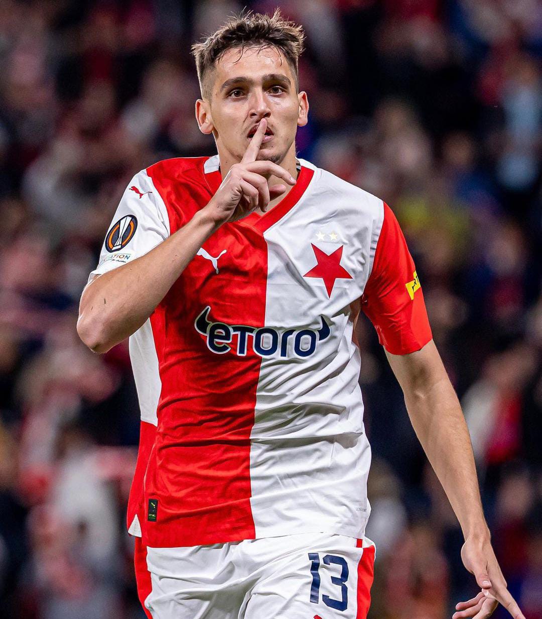 Striker Slavia Praha, Mojmir Chytil. - Image