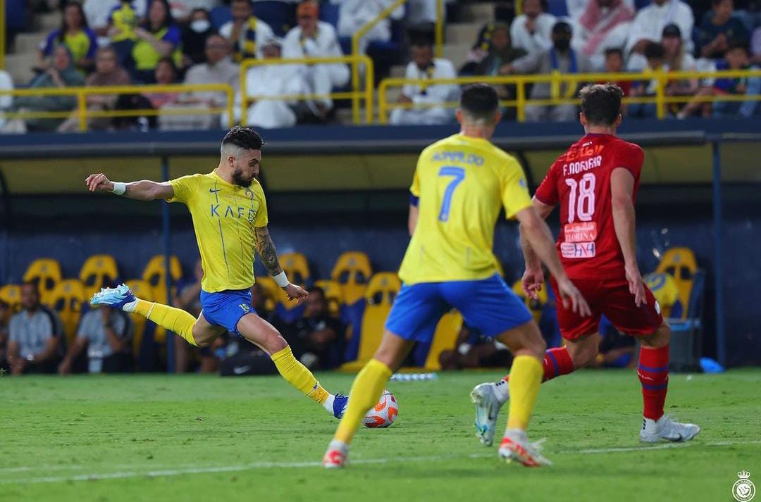 Al Nassr vs Abha dalam lanjutan Liga Arab. - Image