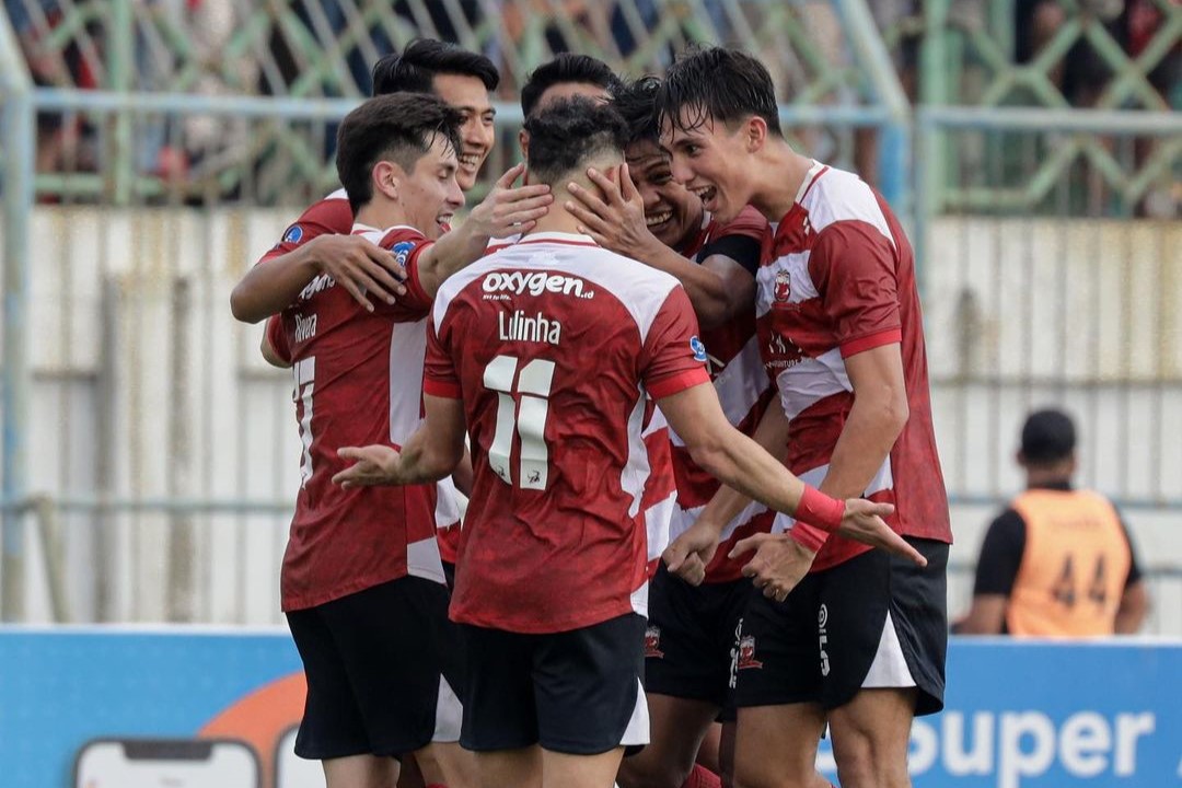 Pemain Madura United. (Instagram/@maduraunited.fc). - Image