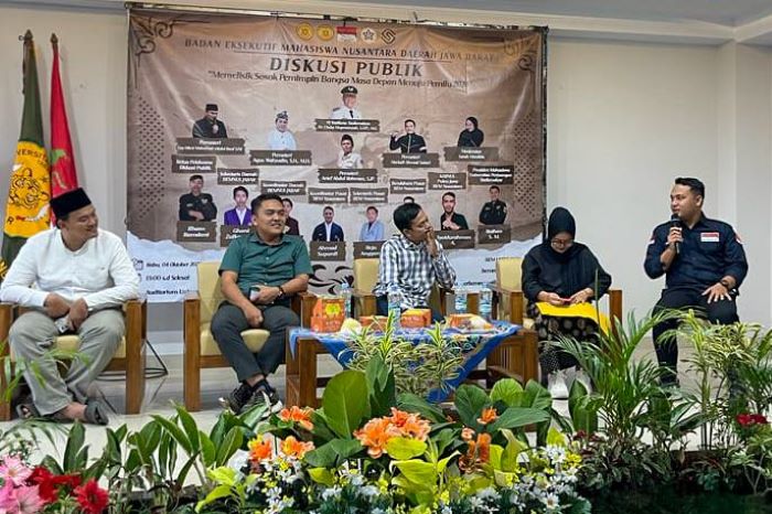 Badan Eksekutif Mahasiswa (BEM) Nusantara Daerah Jawa Barat menggelar diskusi publik dengan tema - Image