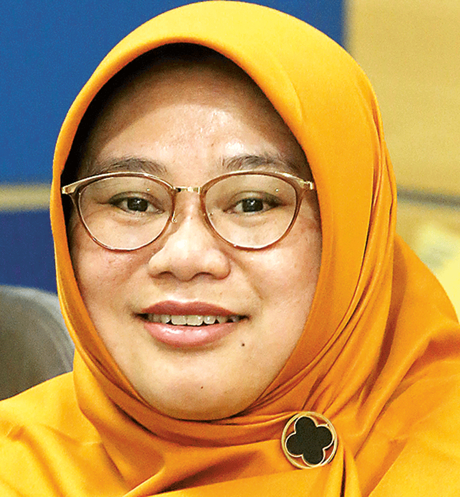 Kepala Dinas Kominfo Jatim Sherlita Ratna Dewi Agustin.