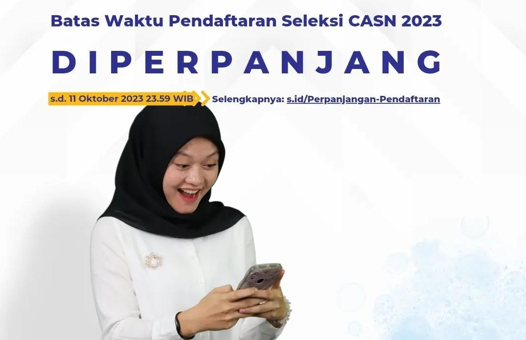 Pendaftaran Calon Aparatur Sipil Negara dan PPPK resmi diperpanjang (Foto :Tangkapan Layar Instagram @bkngoidofficial) - Image