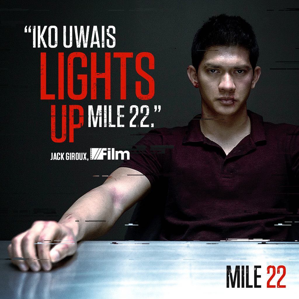 Film Mile 22 yang dibintangi oleh Iko Uwais. Sumber: Instagram @mile22movie. - Image