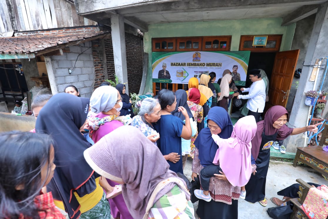 Bazar sembako murah digelar di tiga kecamatan di Kabupaten Semarang, Jawa Tengah. (Istimewa) - Image