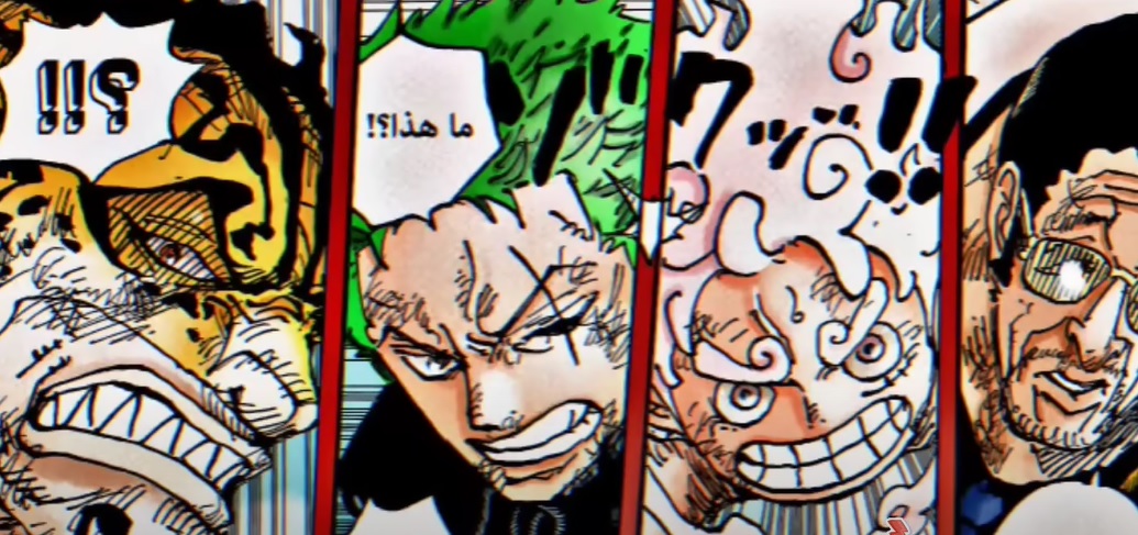 Spoiler Manga One Piece Chapter 1095: Pertarungan Luffy dan Kizaru Mencapai Puncaknya. - Image