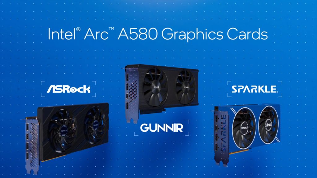 Kartu grafis baru Intel Arc A580 yang menyasar para gamers dengan budget pas-pasan. - Image