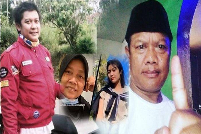 Misteri pembunuhan ibu dan anak di Kabupaten Subang yang berhasil terungkap sejak tenggelam 2 tahun lalu./Kolase Foto Yoris, Tuti Suhartini, Amalia Mustika Ratu, dan Yosef./pop.grid.id - Image