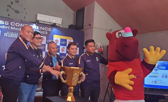 PSSI Pers kembali menggelar turnamen mini soccer antarmedia peliput olahraga nasional bertajuk Mandiri Media Cup 2023. - Image