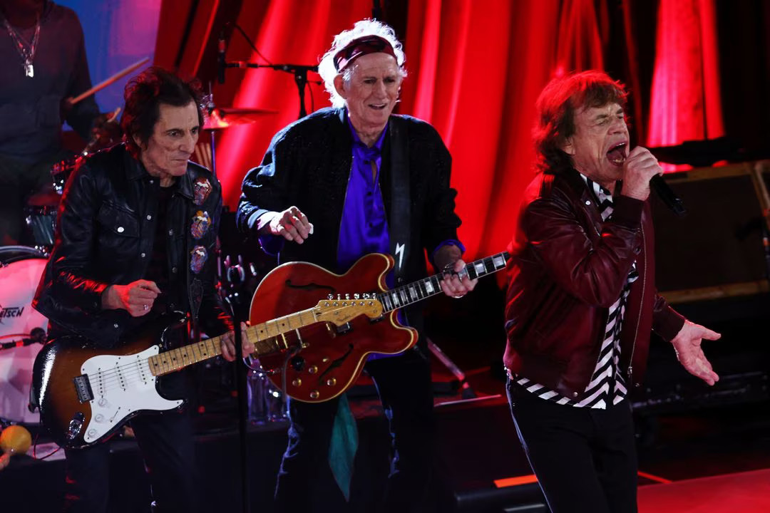 Penampilan Rolling Stones ketika peluncuran album - Image