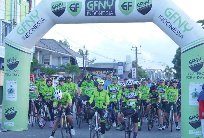 Gran Fondo New York (GFNY) Group Ride berlangsung di Pulau Natuna pada 22 Oktober. - Image