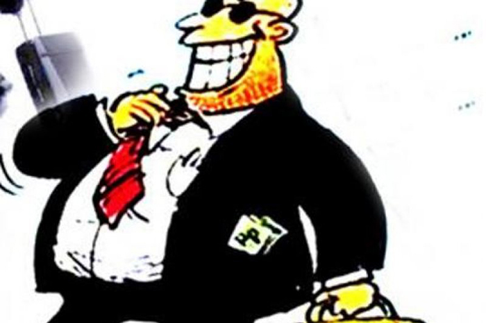 Ilustrasi koruptor - Image