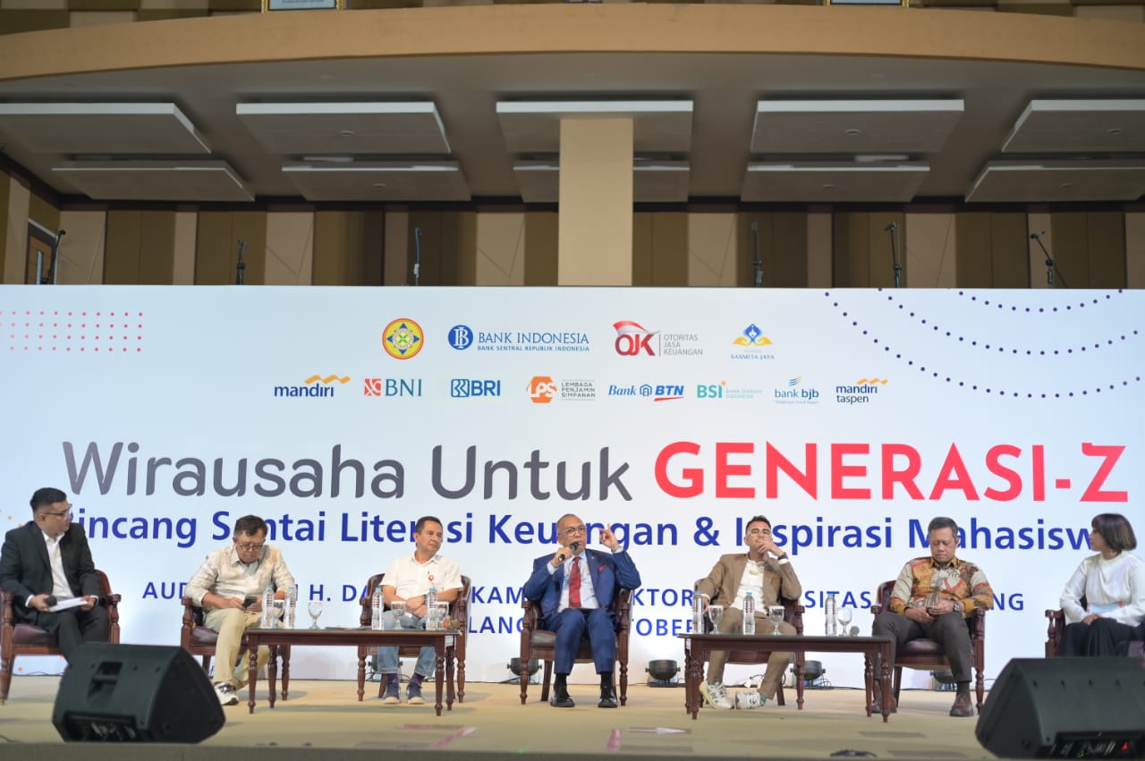 Seminar wirausaha untuk generasi Z di Universitas Pamulang, Tangerang Selatan. (Istimewa) - Image