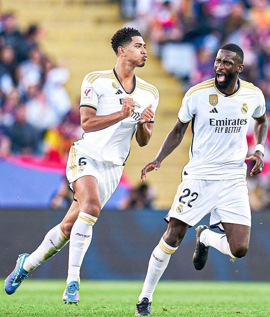 Real Madrid berhasil kalahkan Barcelona dengan skor 1-2. - Image