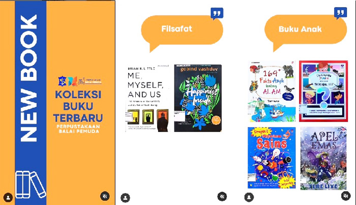 Perpustakaan balai kota Surabaya meluncurkan koleksi buku baru di awal November 2023. - Image