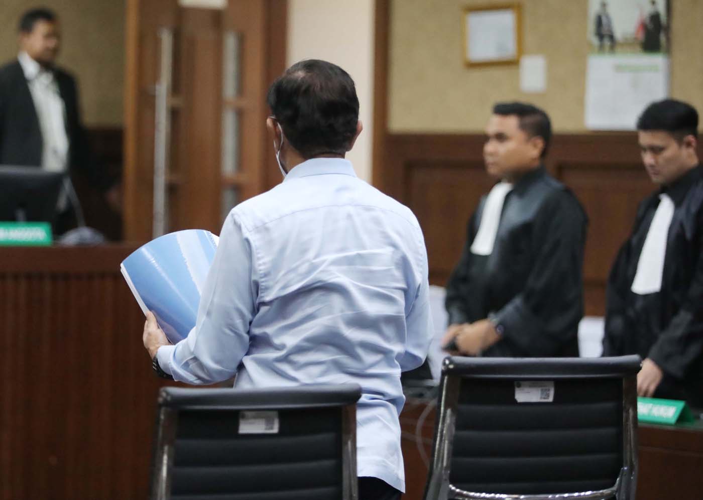 Terdakwa kasus dugaan korupsi penyediaan infrastruktur BTS 4G dan infrastruktur pendukung paket 1, 2