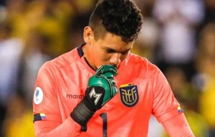 Kiper muda Ekuador Christian Loor. - Image
