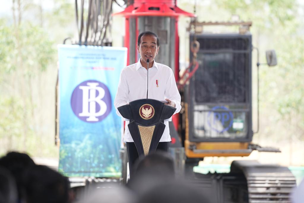 Presiden Joko Widodo Meresmikan Pembangunan Gedung Perkantoran BI di IKN (bi.go.id) - Image