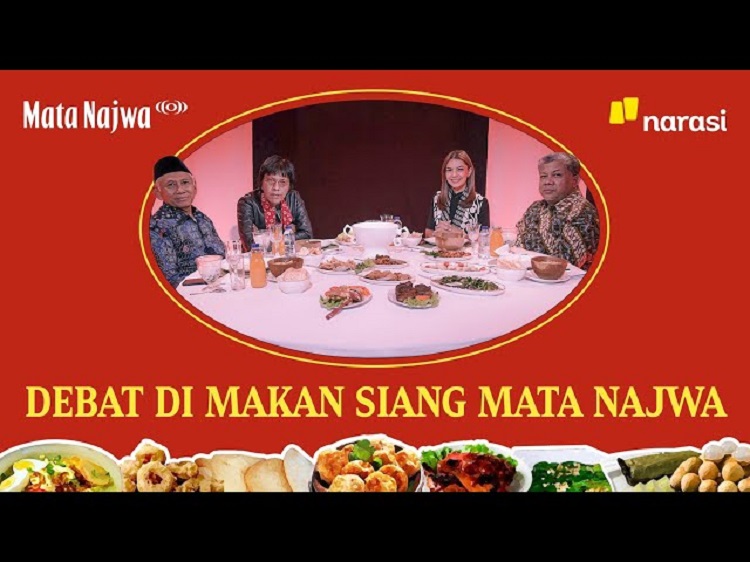 Sampul Debat Makan Siang Najwa Shihab. - Image