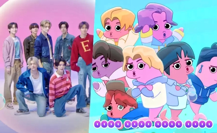 Video musik lagu baru boy grup ENHYPEN akan diputar di Baby Shark’s Big Movie. - Image