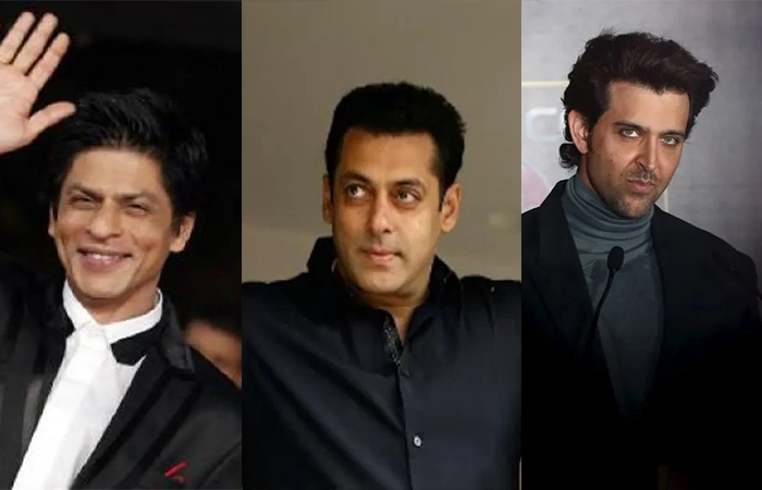 Shah Rukh Khan, Salman Khan, Hrithik Roshan . Sumber ANTARA - Image