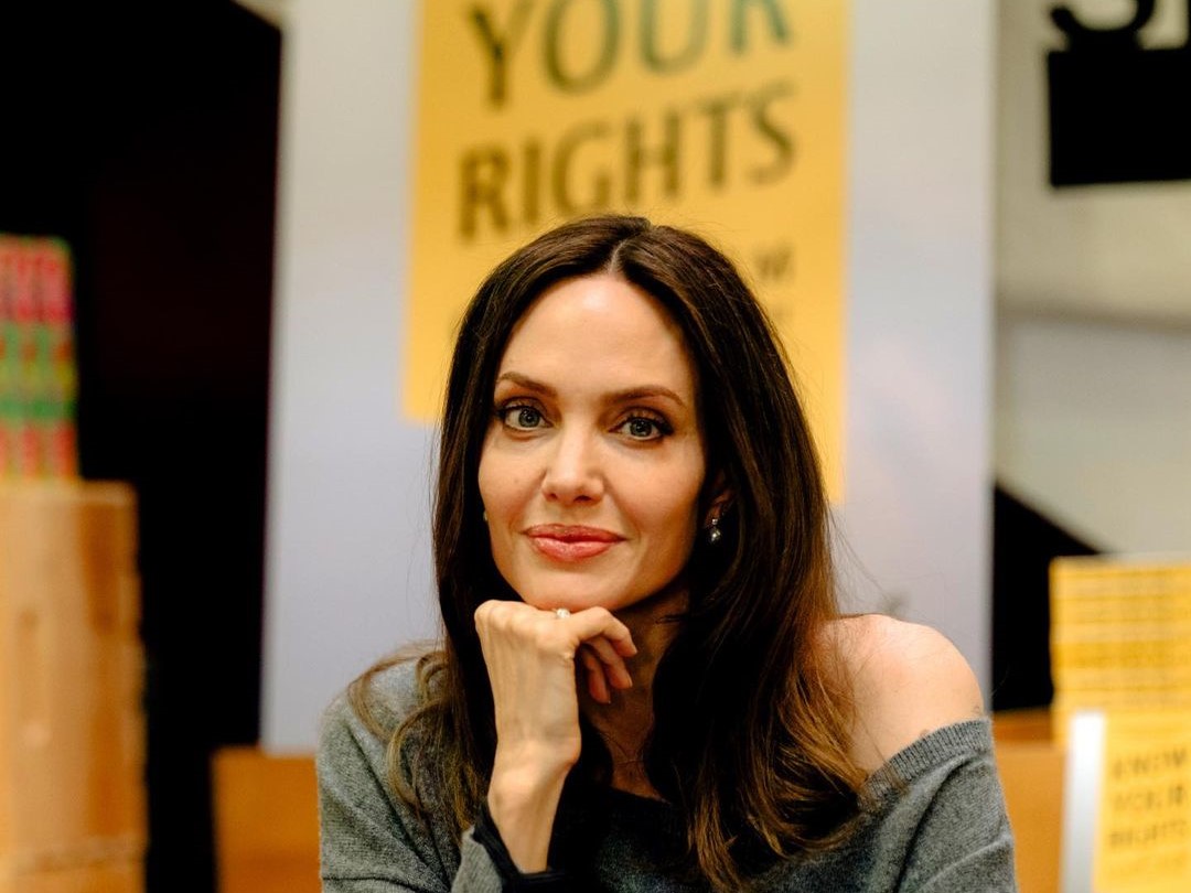 Aktris Hollywood Angelina Jolie, yang terang-terangan membela Palestina./ Instagram @angelinajolie - Image