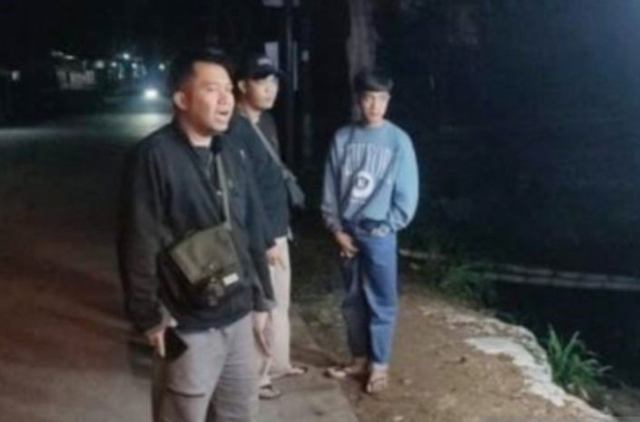 Lokasi tawuran di Desa Banjarsari, Ciawi, Kabupaten Bogor, Jawa Barat. - Image