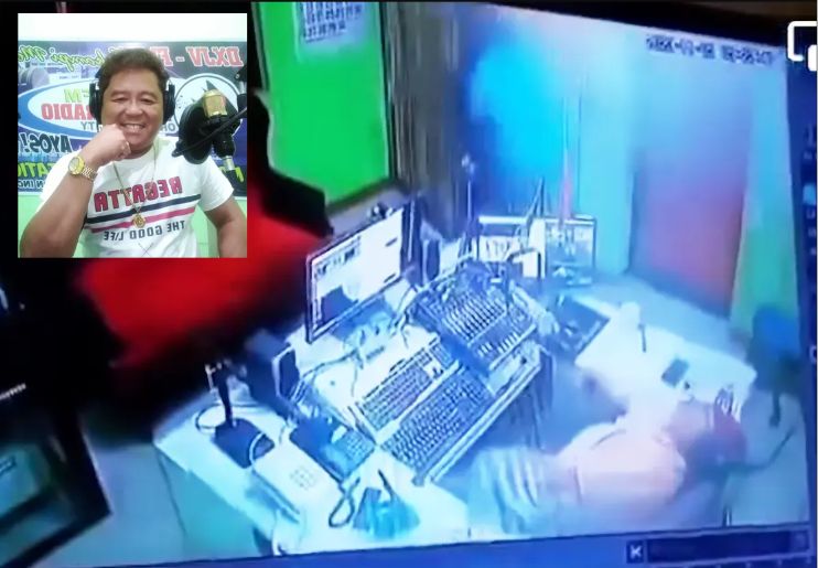 Juan Jumalon ditembak saat sedang melakukan siaran langsung./Newsflash - Image