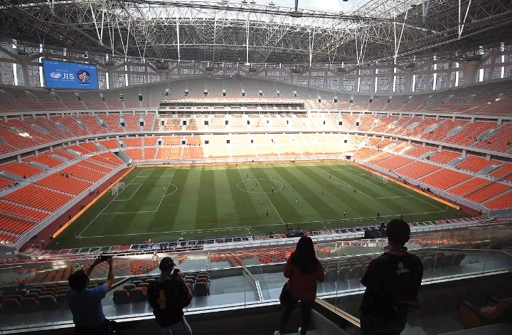 Jakarta International Stadium siap menjadi venue Piala Dunia U-17 2023/Jawa Pos/Haritsah Almudatsir - Image