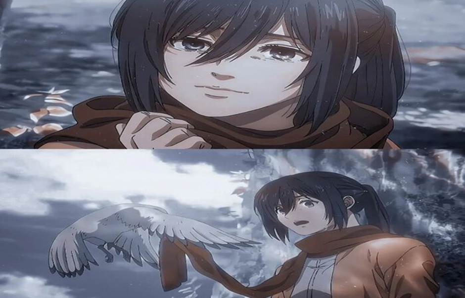 Mikasa Ackerman Attack on Titan Final Season. Sumber foto: (Instagram (@acckerman_mikasa),) - Image