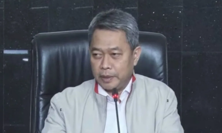 Sekretaris Jenderal Mahkamah Konstitusi heru saat konferensi pers di Gedung MK RI, Jakarta, Rabu (8/11) / Sumber : ANTARA - Fath Putra Mulya - Image