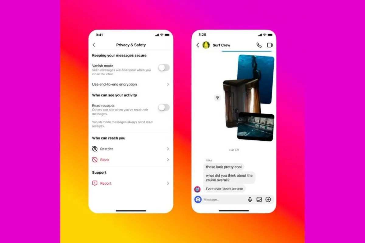 Tampilan Fitur dari Menu Privacy yang Menunjukkan Ada Tombol untuk Mematikan Read Receipt / Sumber : Instagram / Mark Zuckerberg - Image