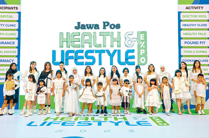 Mom Kids Fashion yang menjadi bagian dari Jawa Pos Health & Lifestyle Expo 2023. - Image