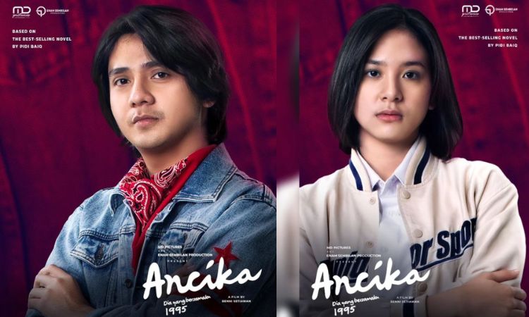 Poster Film Ancika 1995, Dilan dan Ancika. - Image