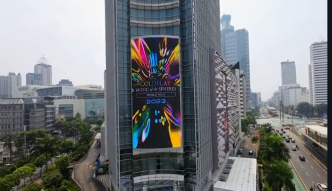 Billboard Coldplay ‘Music Of The Spheres World Tour’ Jakarta 2023 - Image