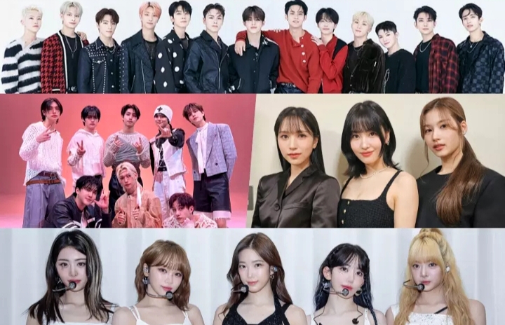 Boygrup Seventeen, Stray Kids, Misamo Twice, dan Le Sserafim dikonfirmasi akan tampil di Kohaku Uta Gassen Tahun Ini. - Image