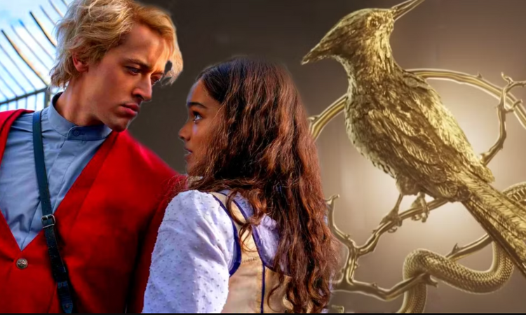 Pemeran utama The Hunger Games: The Ballad Songbirds & Snakes, Tom Blyth (Coriolanus"Coryo" Snow) dan Rachel Zegles (Lucy Gray Baird) / Sumber: Screen Rant - Image