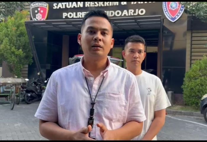 Kasatreskrim Polresta Sidoarjo Kompol Tiksnarto Andaru Rahutomo. - Image