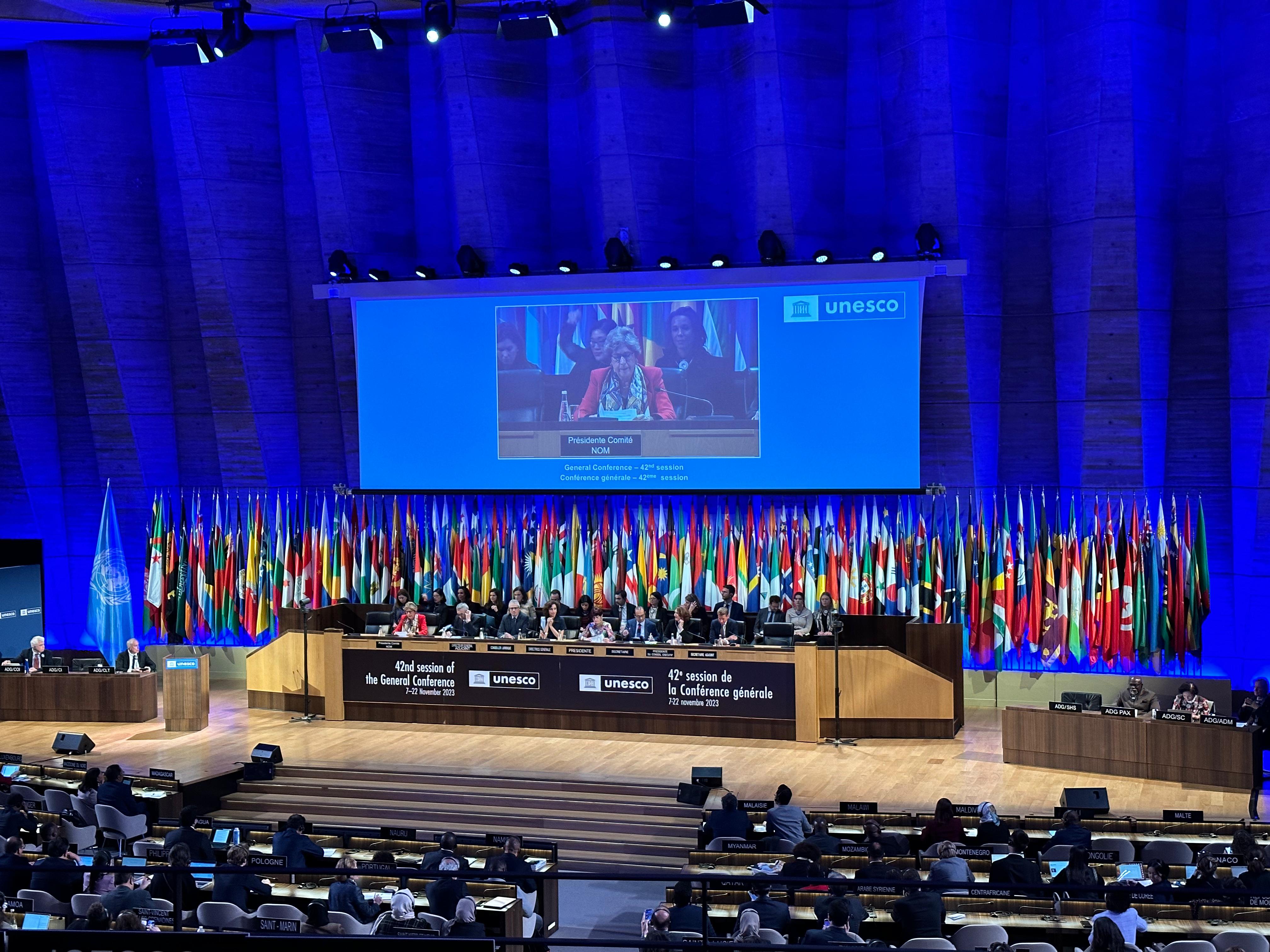 Suasana Pertemuan Forum UNESCO di Paris Perancis (kemlu.go.id) - Image