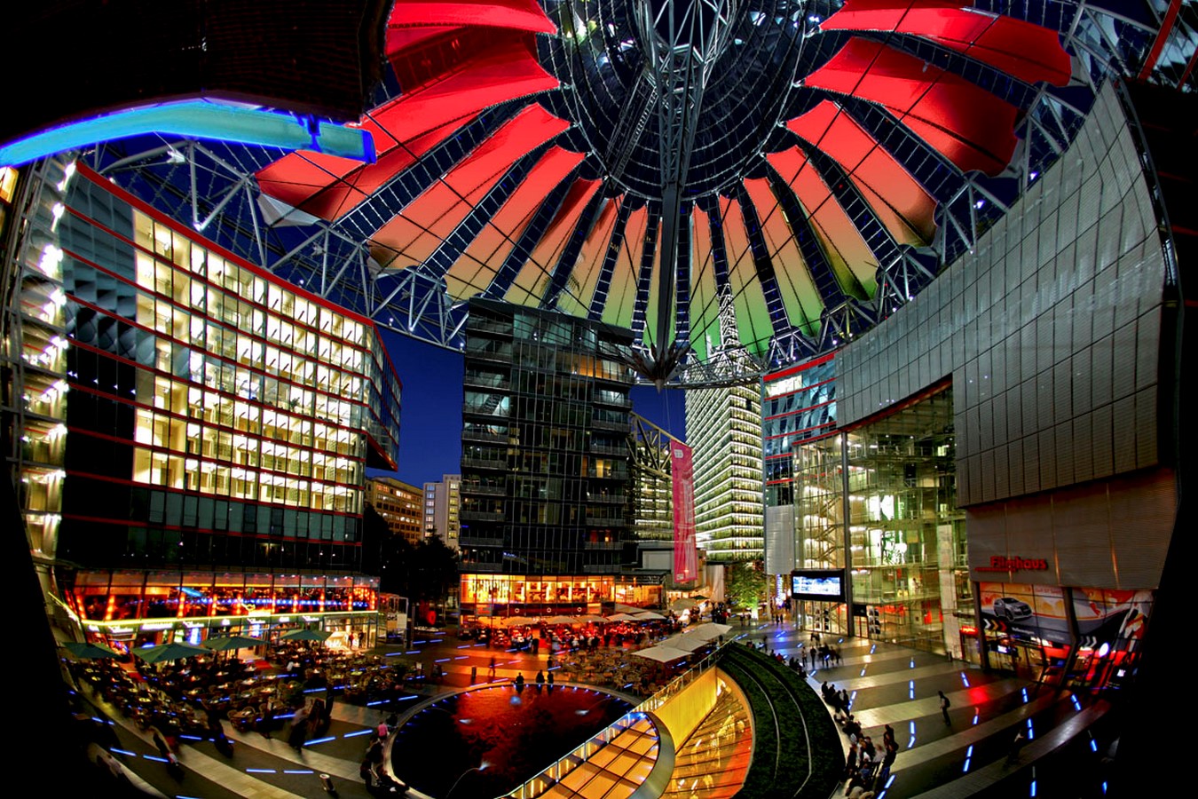 Sony Center, Berlin. - Image