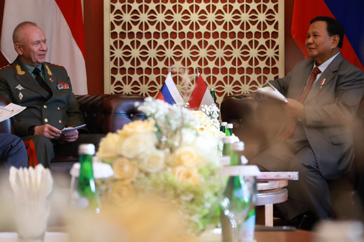 Menteri Pertahanan Prabowo Subianto. (sumber dokumentasi Humas Kementerian Pertahanan RI/kemhan.go.id) - Image