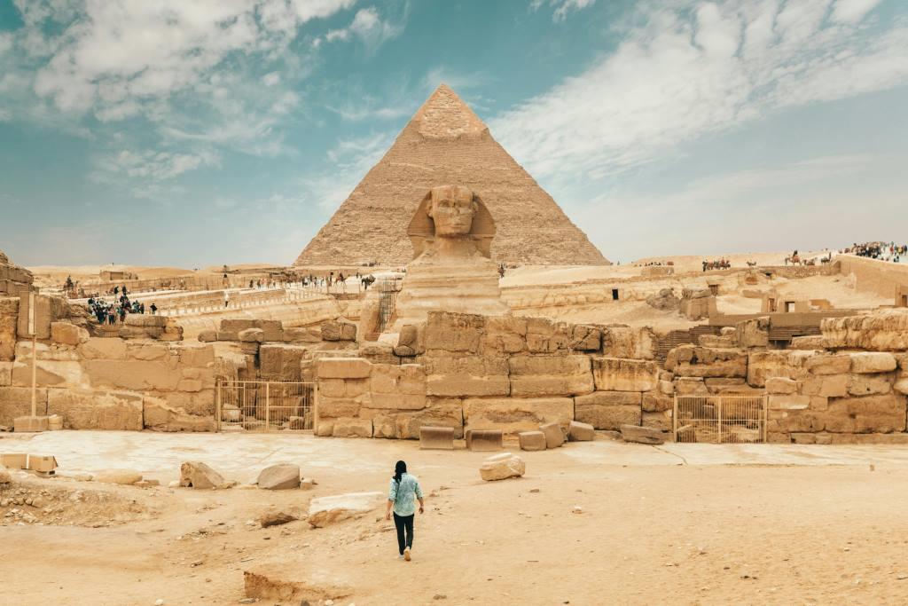 Sphinx merupakan salah satu warisan tertua peradaban Mesir Kuno (Pexels/Spencer Davis) - Image