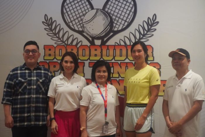 Borobudur Open Tennis Championship 2023 akan diselenggarakan di lapangan tenis Hotel Borobudur pada 17-19 November. - Image